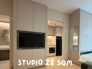For rent studio condo in Khlong San, Bangkok
