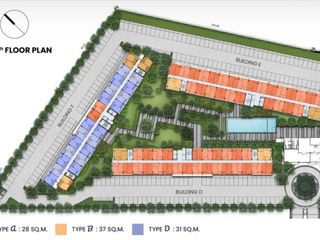 Продажа 1 кровать кондо в Si Racha, Чонбури