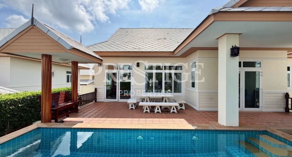 For rent 3 bedrooms house in Bang Lamung, Chonburi