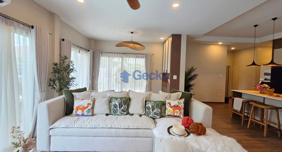 À vendre 3 chambres maison à Jomtien, Pattaya