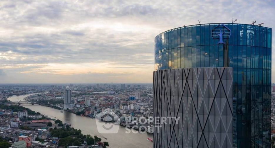 For rent 2 bedrooms condo in Khlong San, Bangkok