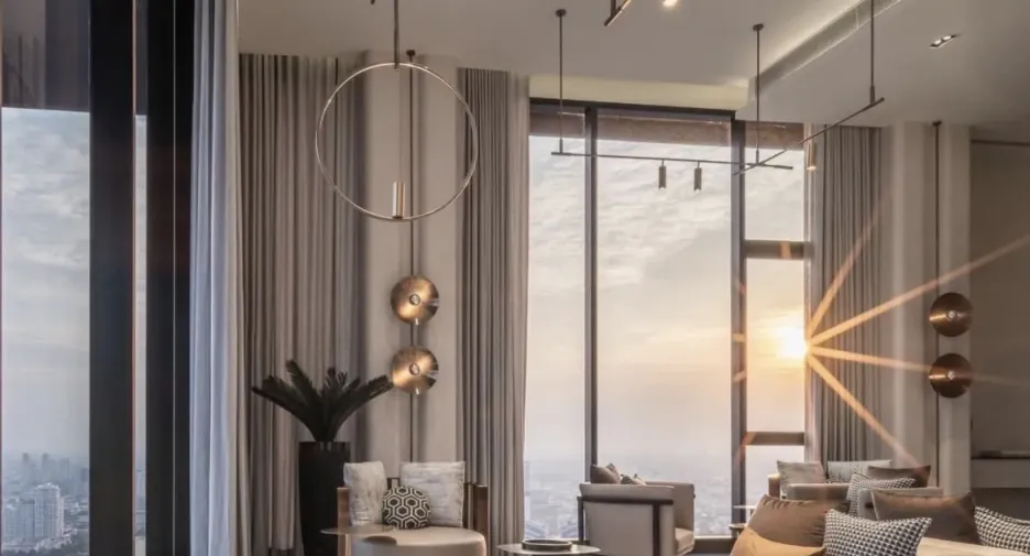 Wohnung zur Miete mit 2 Zimmer in Khlong San, Bangkok