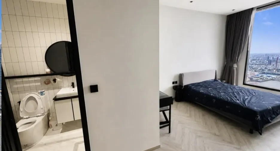 Wohnung zur Miete mit 2 Zimmer in Khlong San, Bangkok