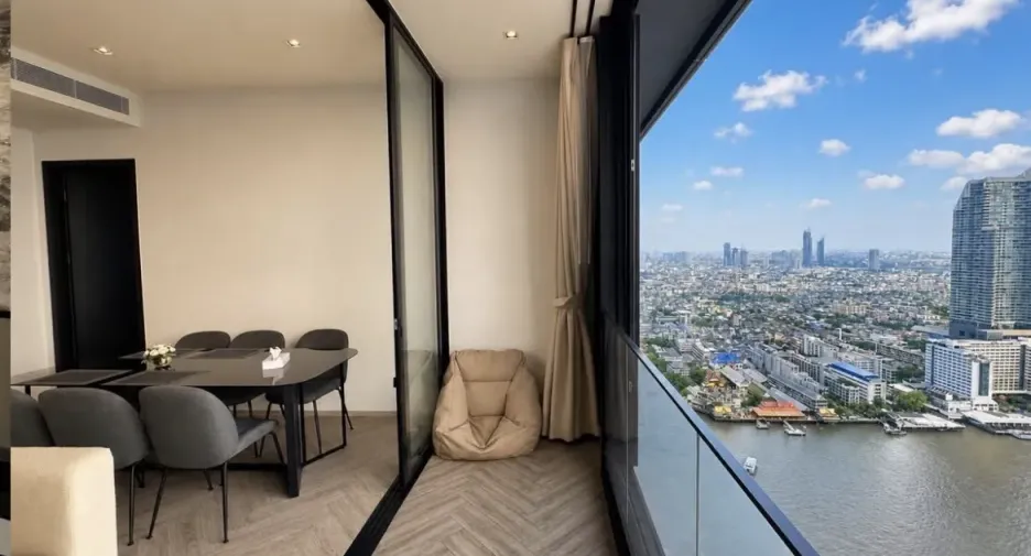 Wohnung zur Miete mit 2 Zimmer in Khlong San, Bangkok
