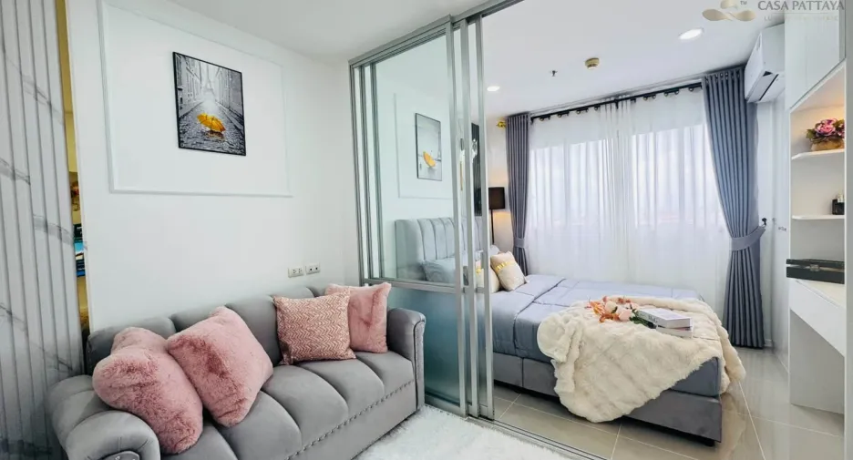 For sale studio condo in Bang Lamung, Chonburi