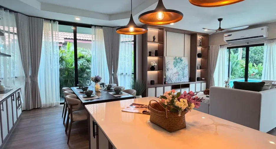 À vendre 3 chambres villa à Bang Lamung, Chonburi