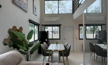 For rent 2 bedrooms townhouse in Bang Phli, Samut Prakan