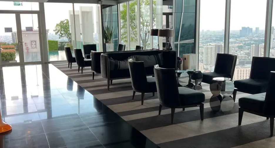 For rent 1 bed condo in Huai Khwang, Bangkok