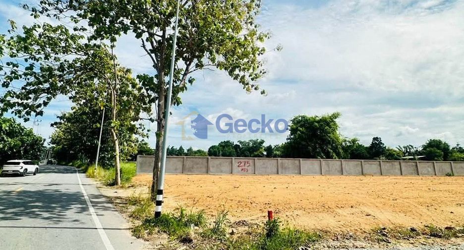 À vendre terrain à Bang Lamung, Chonburi