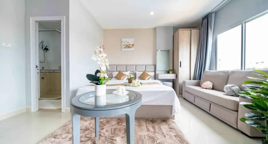 Condo en alquiler de 1 habitaciones en Bang Lamung, Chonburi