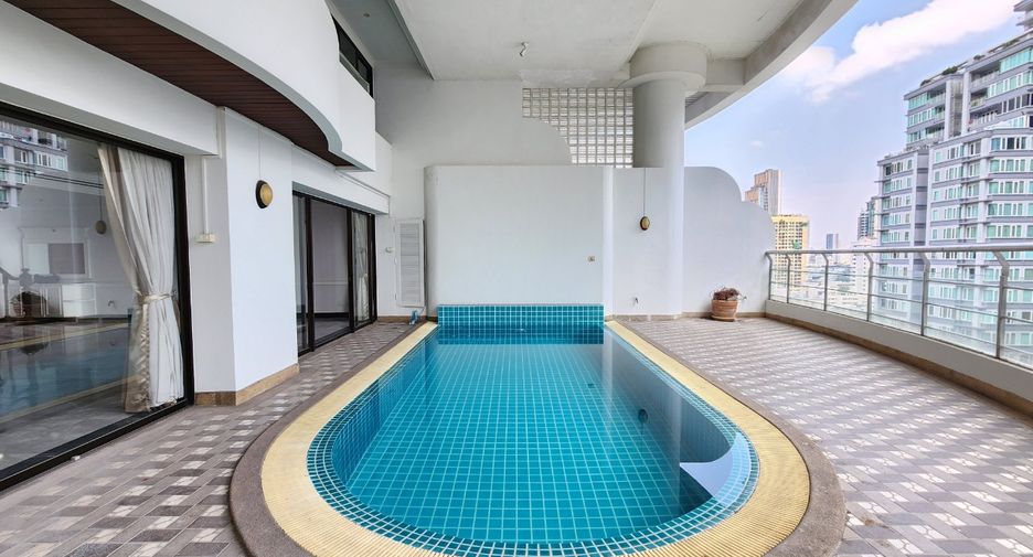 À louer 3 chambres condo à Khlong Toei, Bangkok