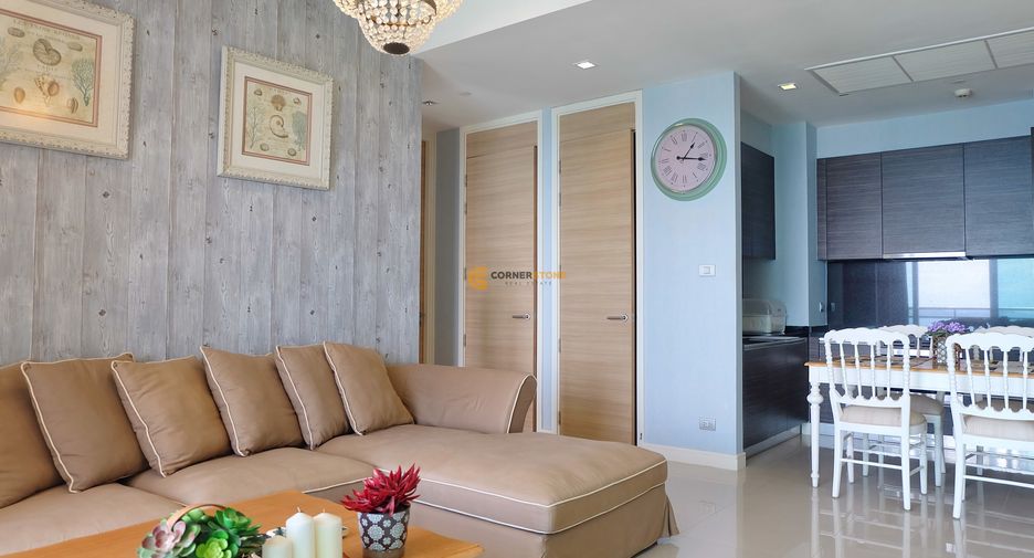 À louer et à vendre 2 chambres condo à Jomtien, Pattaya