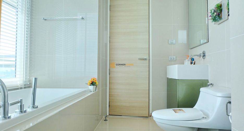À louer et à vendre 2 chambres condo à Jomtien, Pattaya