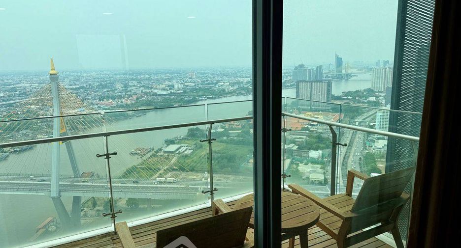 Condo en alquiler de 2 habitaciones en Yan Nawa, Bangkok