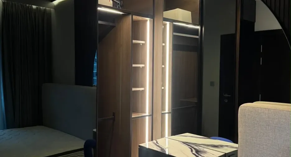 Condo en alquiler de 1 habitaciones en Huai Khwang, Bangkok