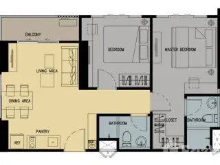 For sale and for rent 2 bedrooms condo in Hua Hin, Prachuap Khiri Khan