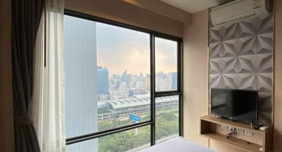 Wohnung zur Miete mit 1 Zimmer in Huai Khwang, Bangkok