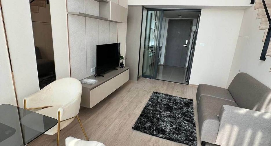 For rent 1 bed condo in Huai Khwang, Bangkok