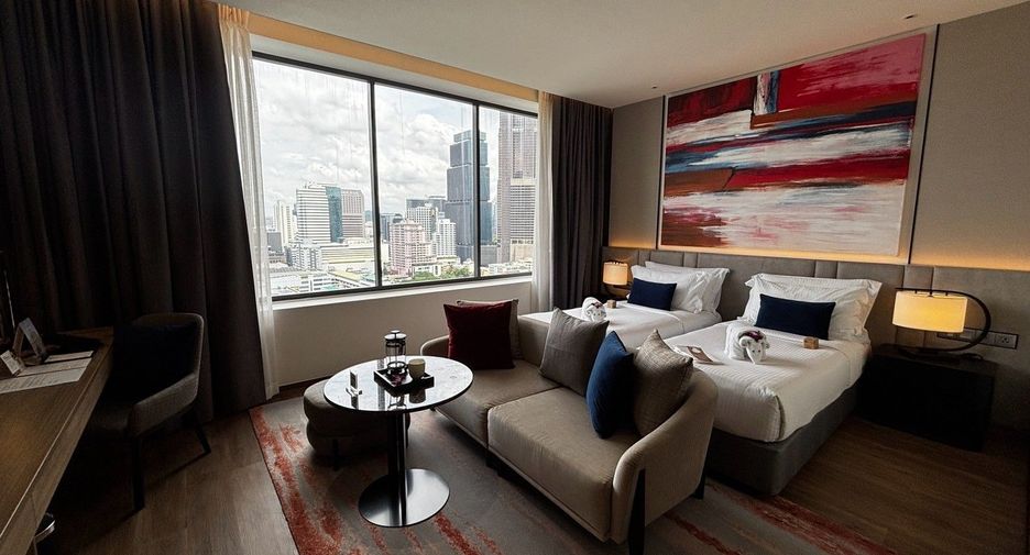For rent 2 bedrooms apartment in Sathon, Bangkok