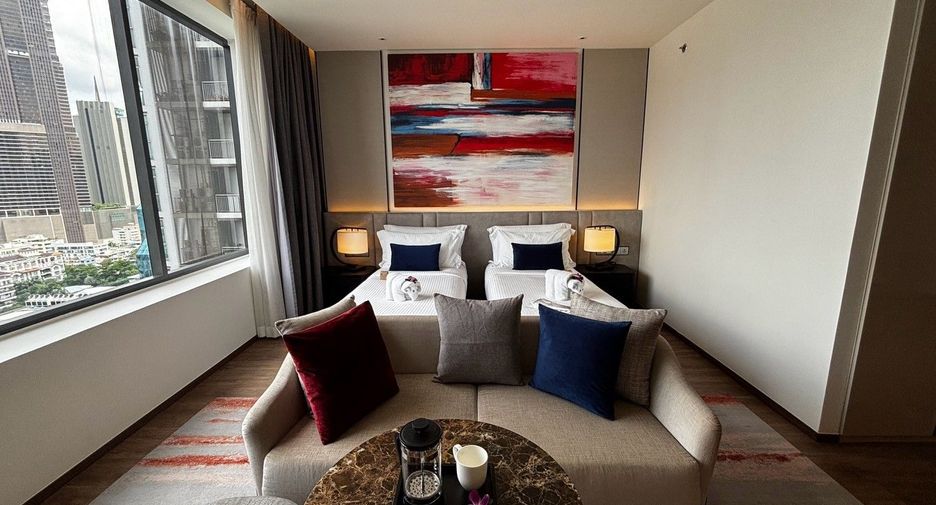 For rent 2 bedrooms apartment in Sathon, Bangkok