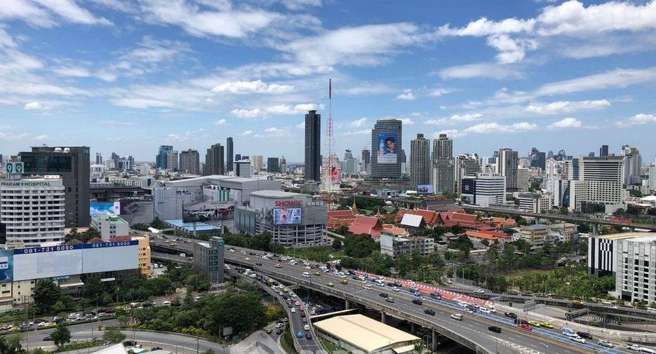 Wohnung zur Miete mit 1 Zimmer in Huai Khwang, Bangkok
