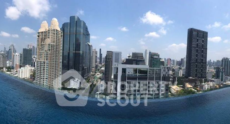 For rent 2 bedrooms condo in Sathon, Bangkok