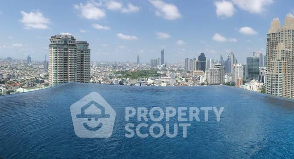 For rent 2 bedrooms condo in Sathon, Bangkok