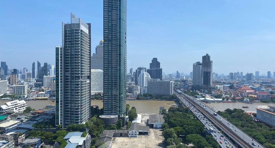 Condo en alquiler de 2 habitaciones en Khlong San, Bangkok