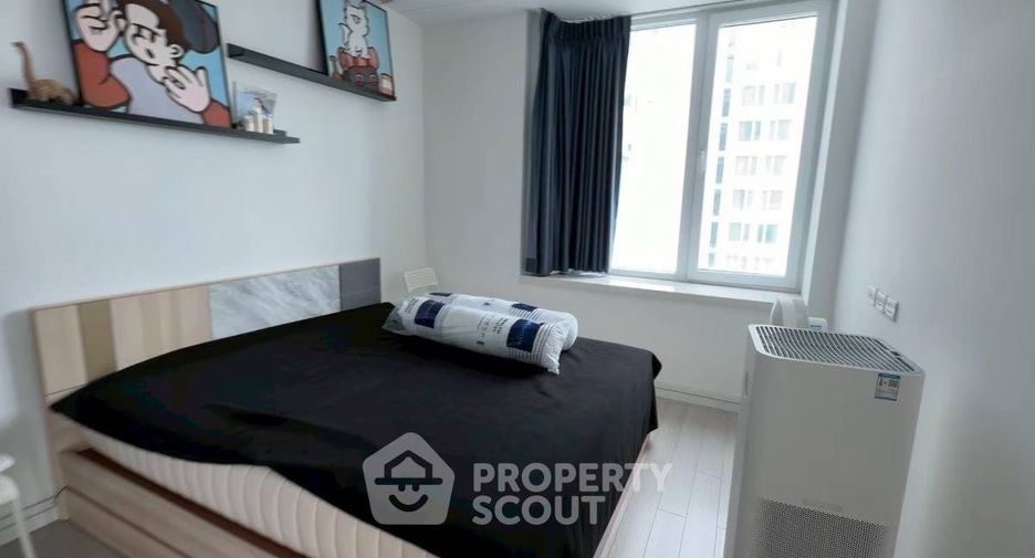 À louer 2 chambres condo à Huai Khwang, Bangkok