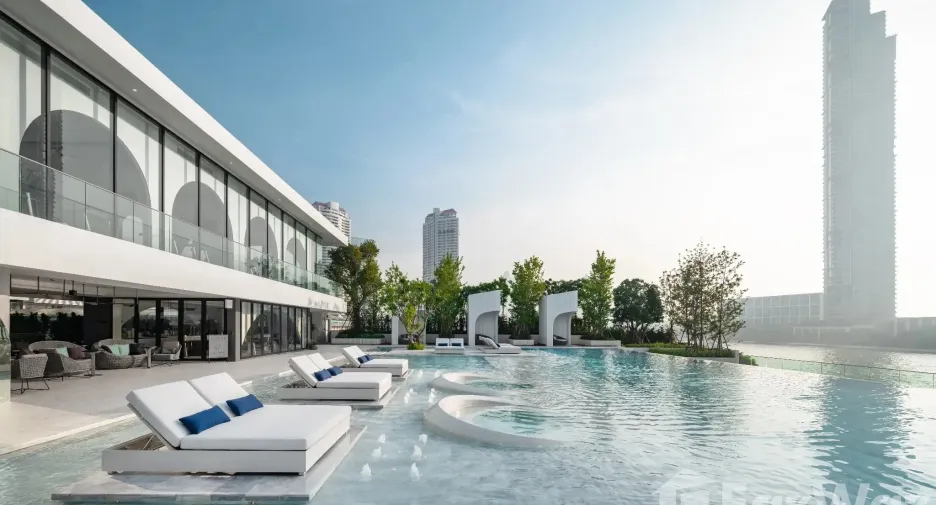 Wohnung zur Miete mit 2 Zimmer in Khlong San, Bangkok