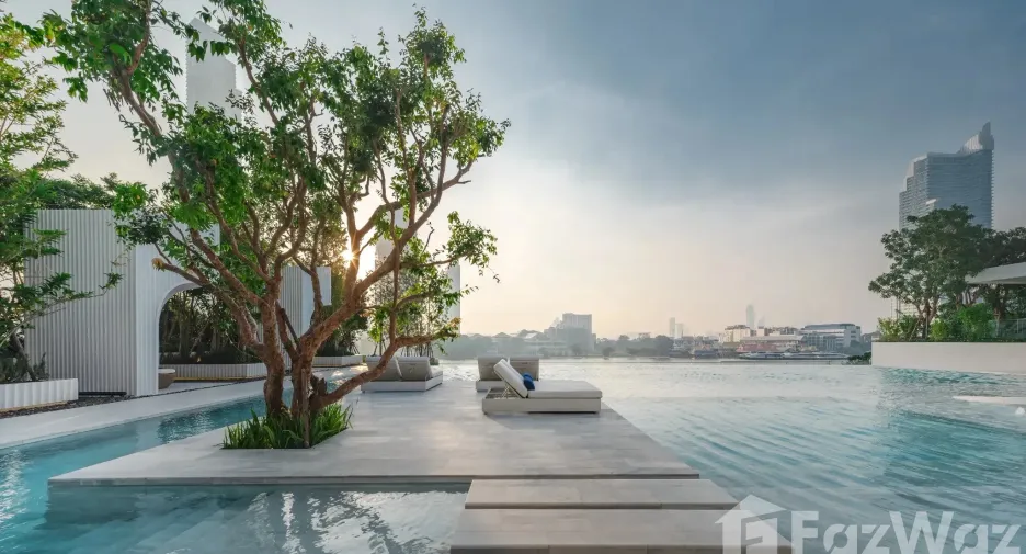 Wohnung zur Miete mit 2 Zimmer in Khlong San, Bangkok