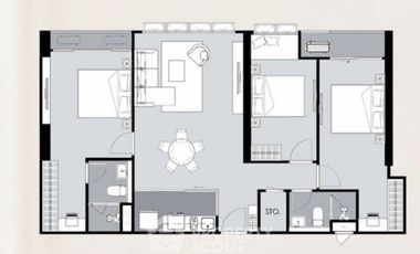 For sale 3 ベッドルーム condo in Watthana, Bangkok