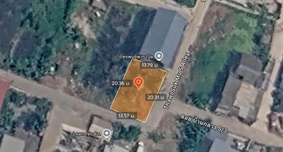 For sale land in Mueang Pathum Thani, Pathum Thani