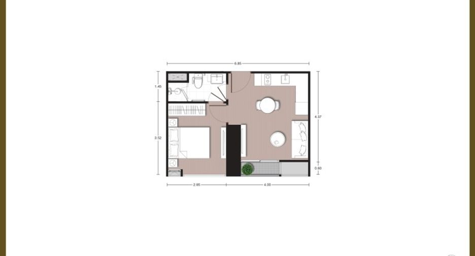 For sale 1 bed condo in Khlong Toei, Bangkok