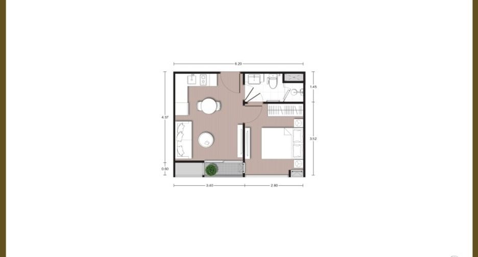For sale 1 bed condo in Khlong Toei, Bangkok