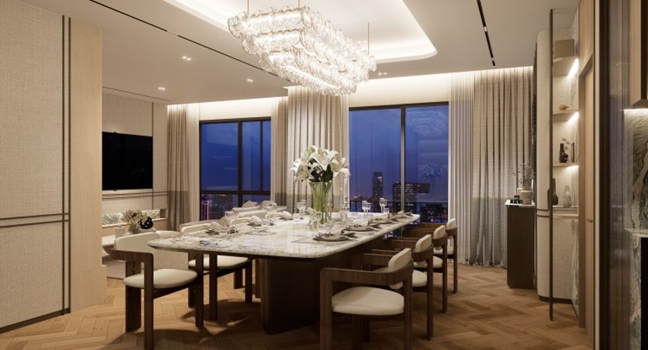 Condo en venta de 3 habitaciones en Ratchathewi, Bangkok