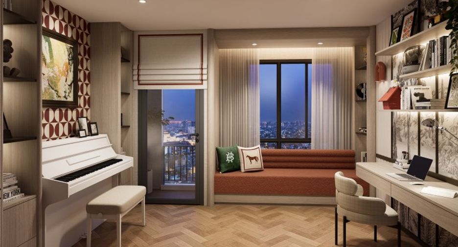 Condo en venta de 3 habitaciones en Ratchathewi, Bangkok