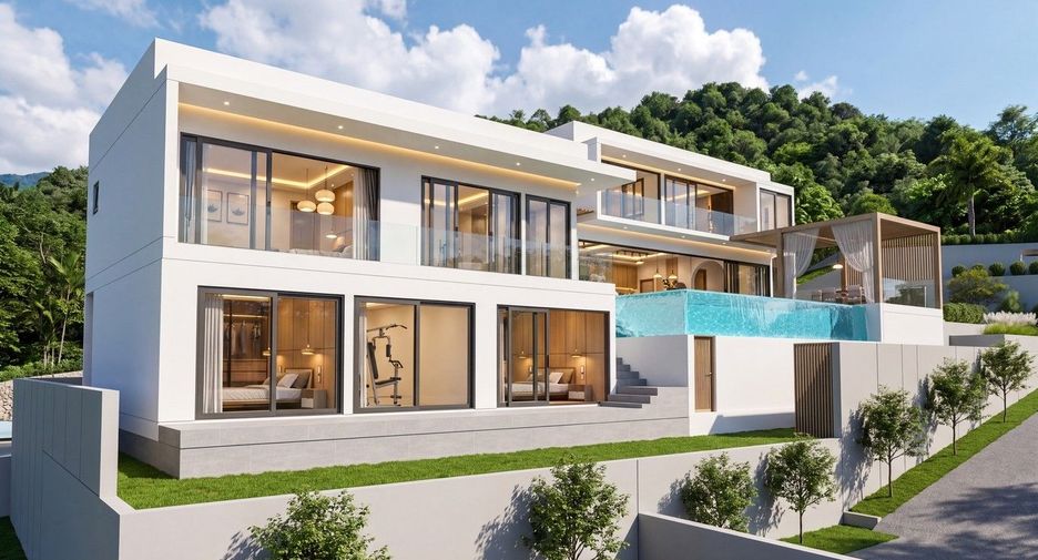 À vendre 3 chambres villa à Ko Samui, Surat Thani