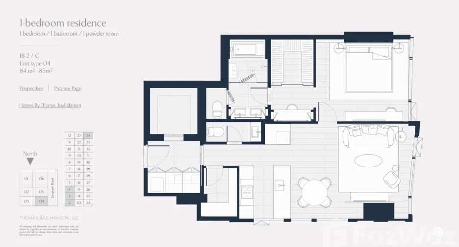 Condo en alquiler de 1 habitaciones en Pathum Wan, Bangkok