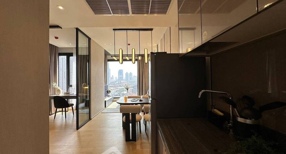 À louer 1 chambre condo à Huai Khwang, Bangkok