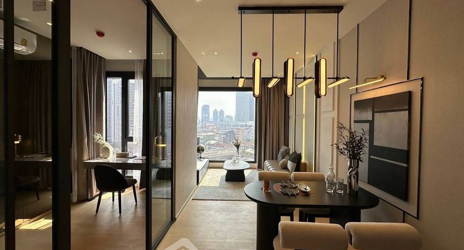 À louer 1 chambre condo à Huai Khwang, Bangkok