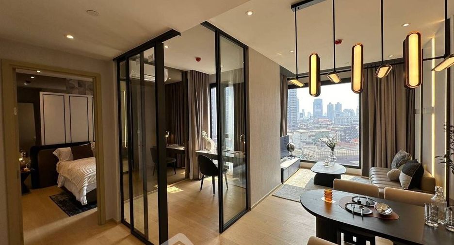 À louer 1 chambre condo à Huai Khwang, Bangkok
