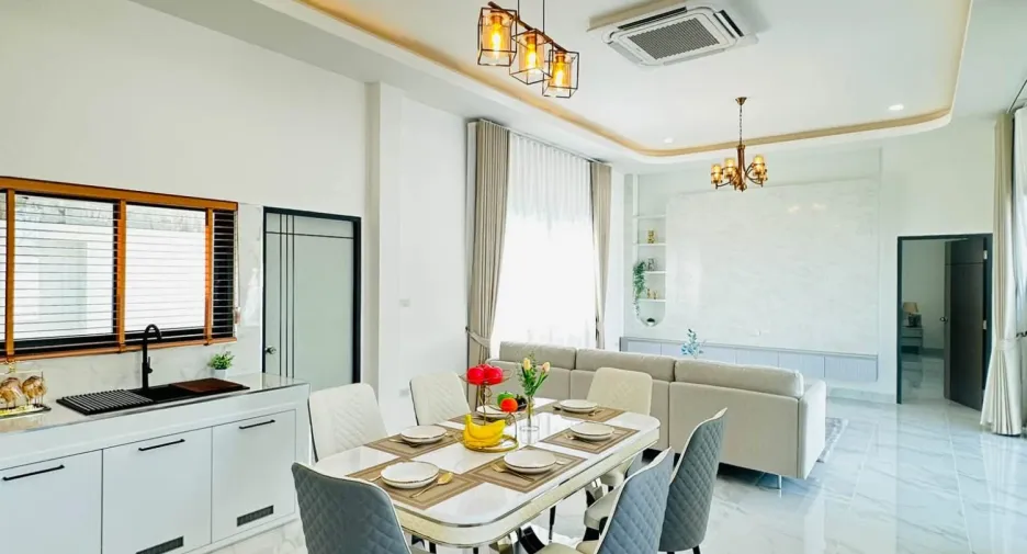 Villa en venta de 3 habitaciones en Bang Lamung, Chonburi