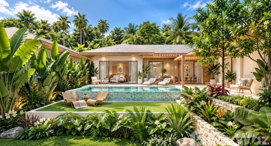 À vendre 3 chambres villa à Ko Samui, Surat Thani