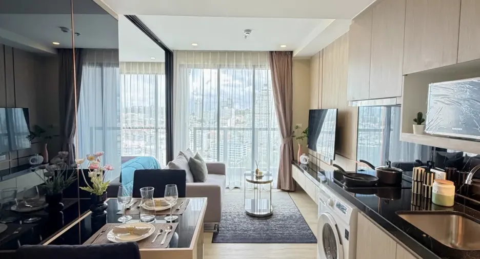 For rent 1 bed condo in Bang Lamung, Chonburi