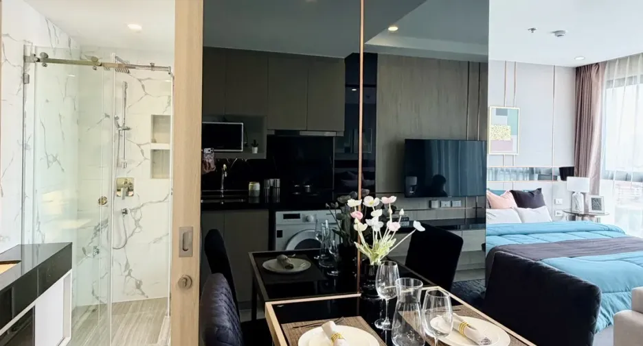 For rent 1 bed condo in Bang Lamung, Chonburi