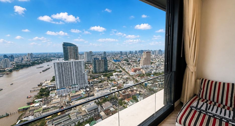 À vendre et à louer 2 chambres condo à Khlong San, Bangkok