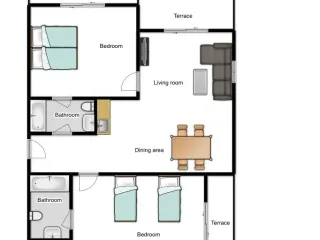 À vendre 2 chambres condo à Mueang Rayong, Rayong