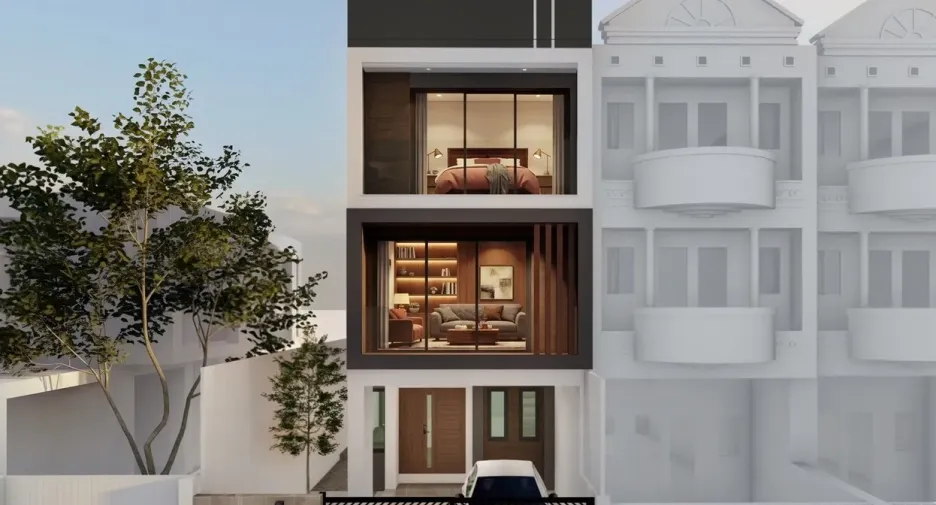 Reihenhaus zum Kauf mit 4 Zimmer in Lat Phrao, Bangkok