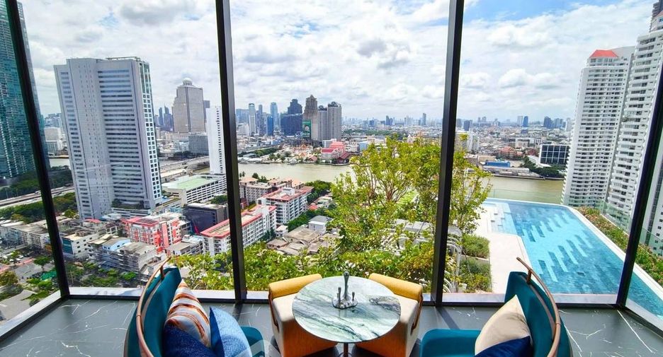 À vendre 2 chambres condo à Khlong San, Bangkok